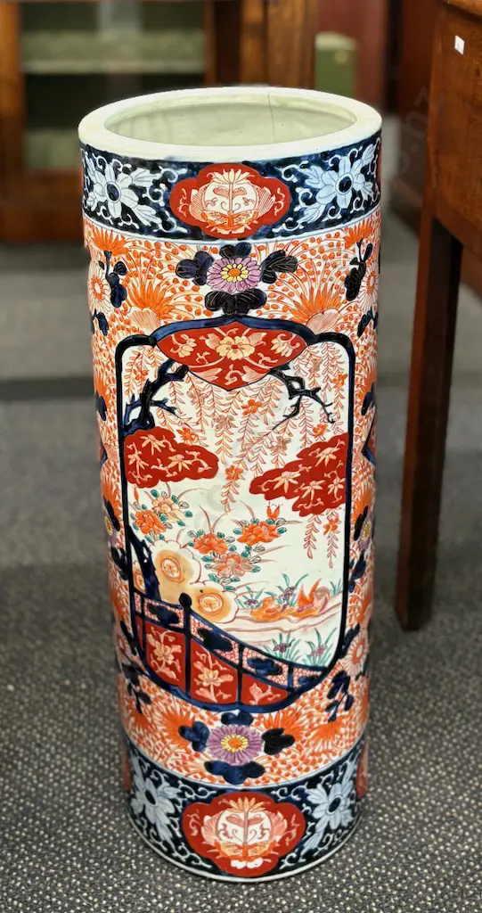 Imari Umbrella Stand, H63cm Image 1++