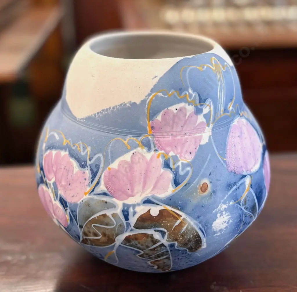 Royce McGlashen - Pottery Vase 1988, H20cm Image 1++