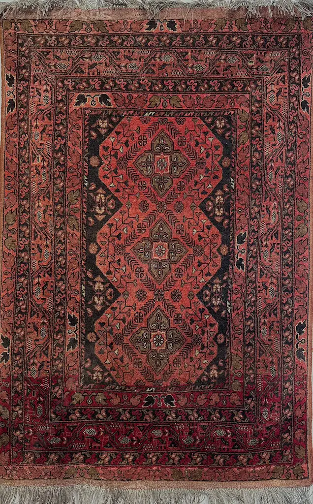 Persian Rug - Red Tones,155x103cm Image 1++
