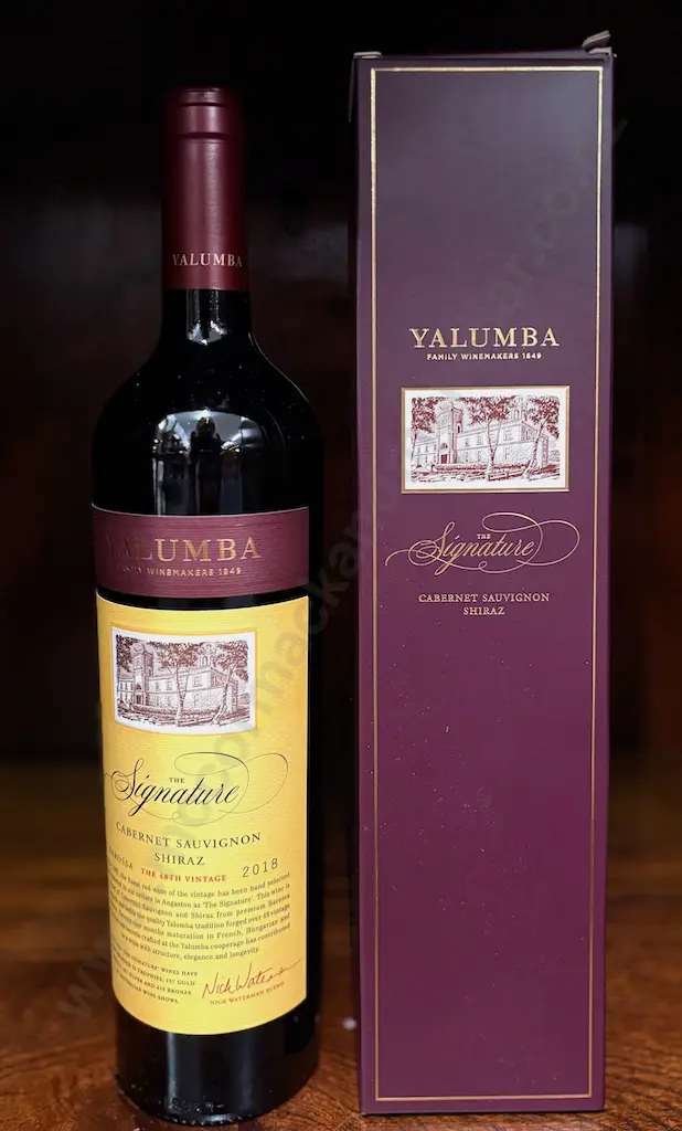 Yalumba, The Signature, Cabernet Sauvignon Shiraz Image 1++