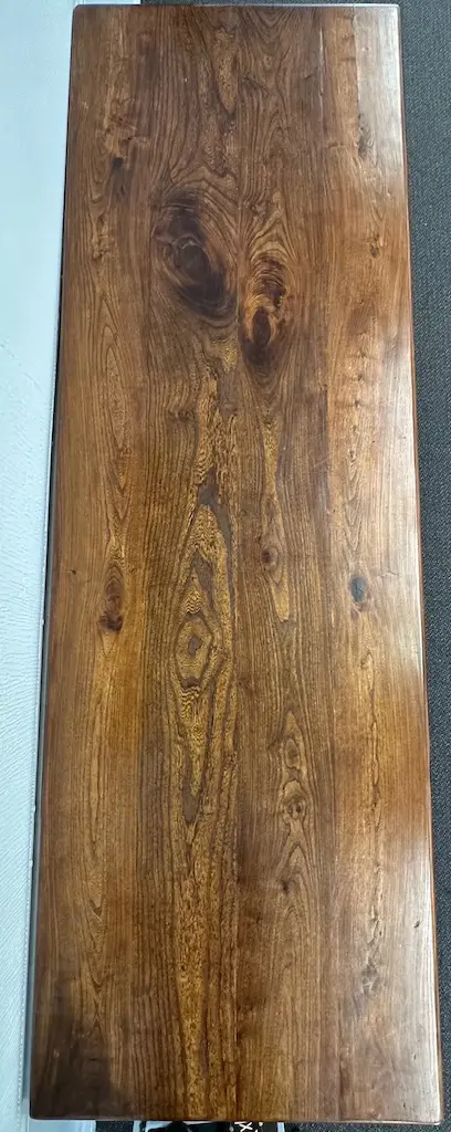 Chestnut Dining Table on Refectory Base, L243xW80xH79cm Image 1++