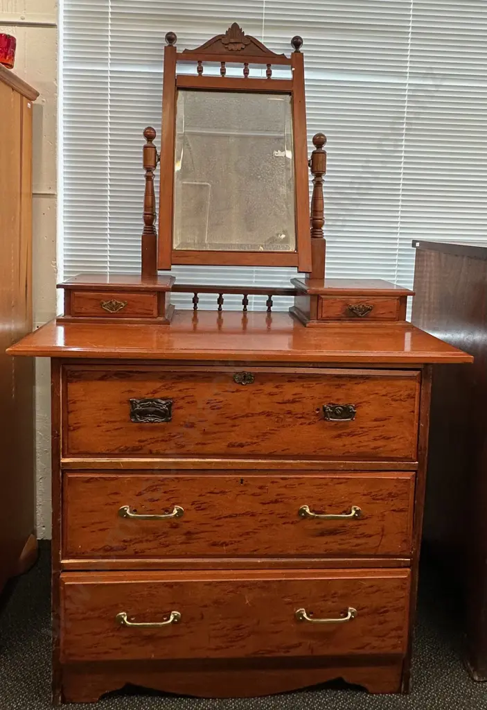 Five Drawer Dressing Table W99 D45 H175cm Image 1++