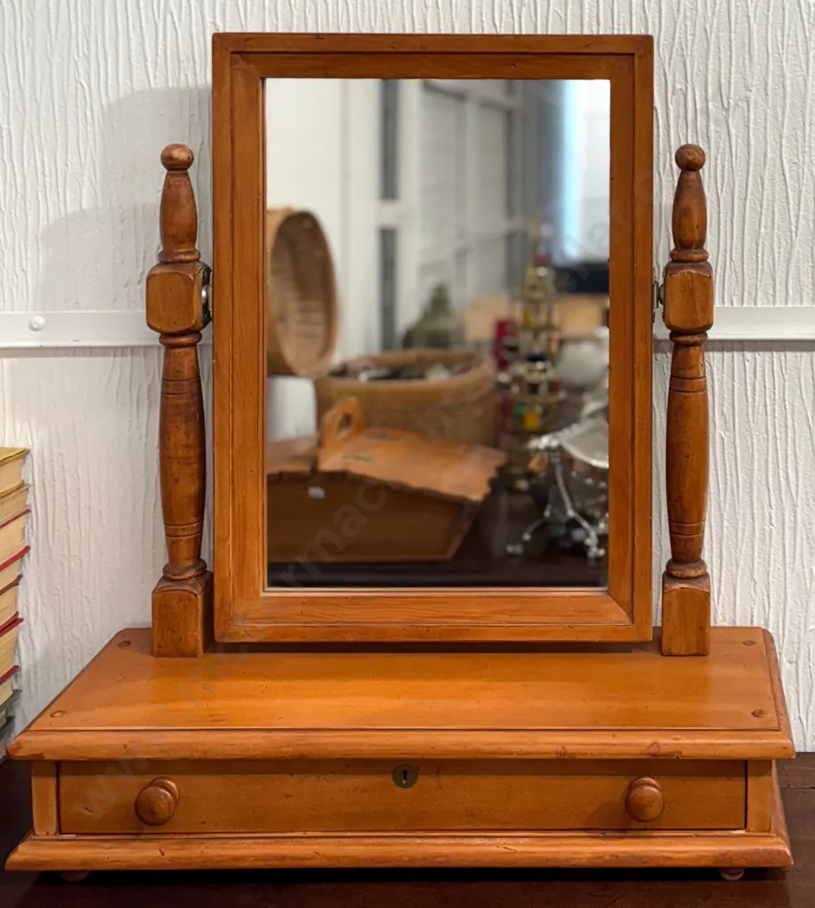 Rimu Cheval Dresser Mirror Image 1++
