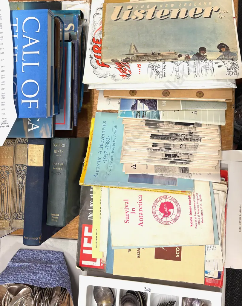 Large Collection of Campbell Island and Antarctic Documents, Booklets, Research info etc Image 1++