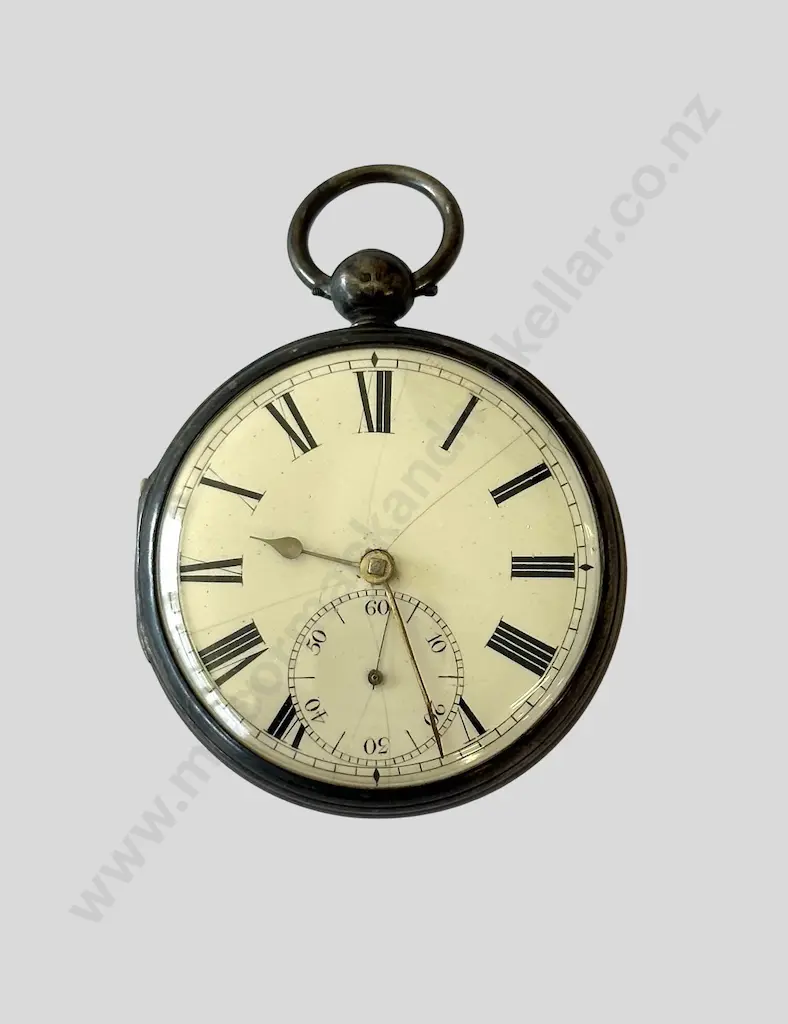 Sterling Silver Pocket Watch TW130.9gms Image 1++