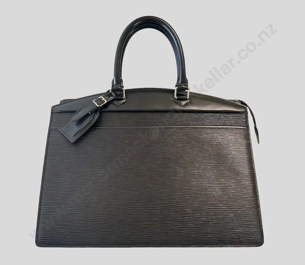 Louis Vuitton Epi Riviera Handbag Noir, L36xH30cm Image 1++