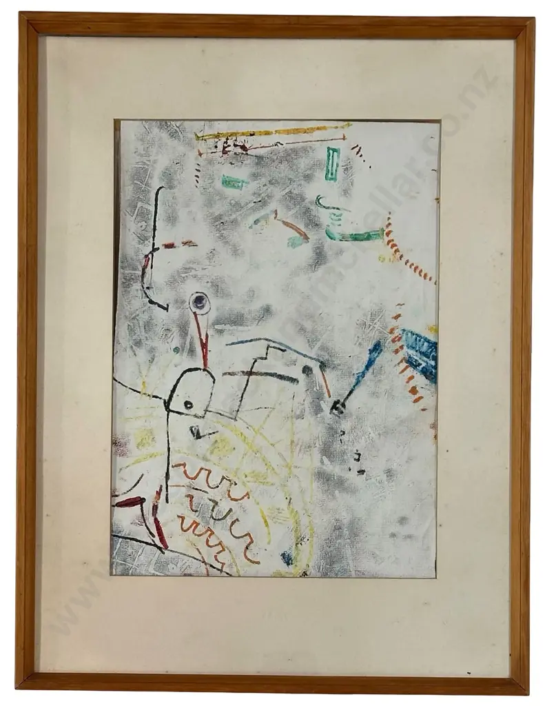 Philip Trusttum - Ten Gears, mixed media on paper, 350x240mm Image 1++