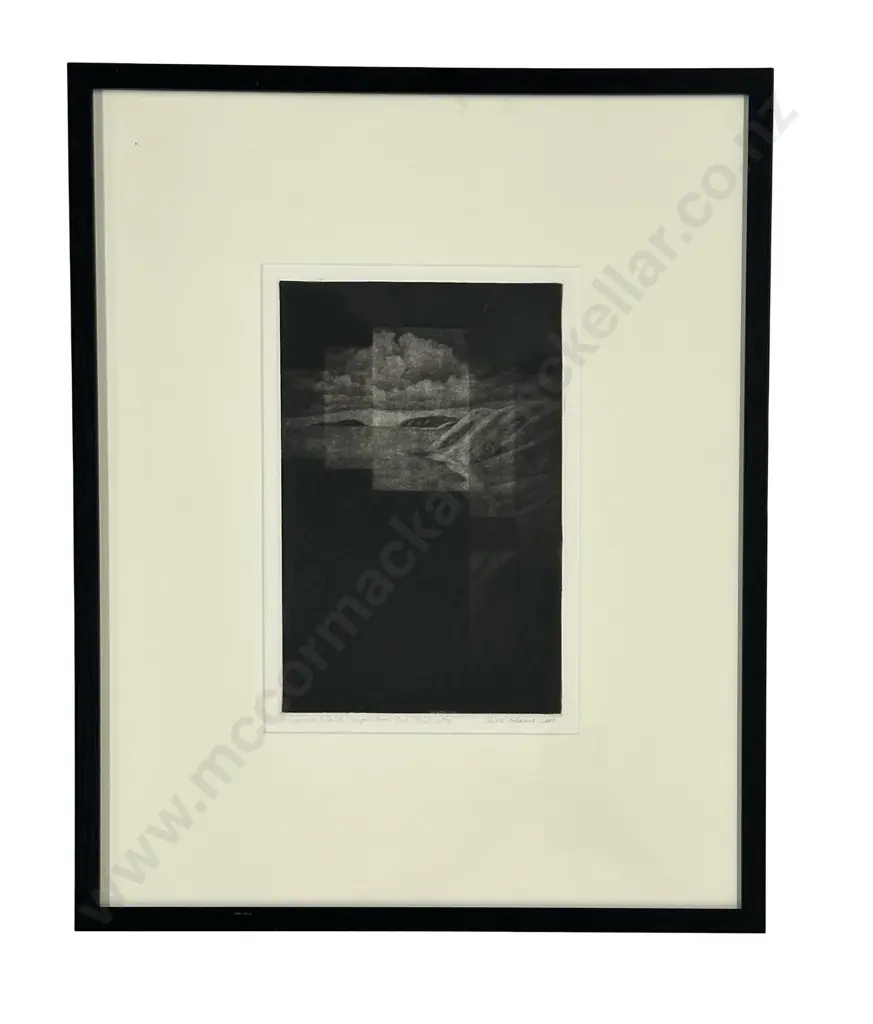 Chris Adams - A Seperate Island/Kapiti from Rock Point, 6/10, 2001, etching on paper, 285x200mm Image 1++