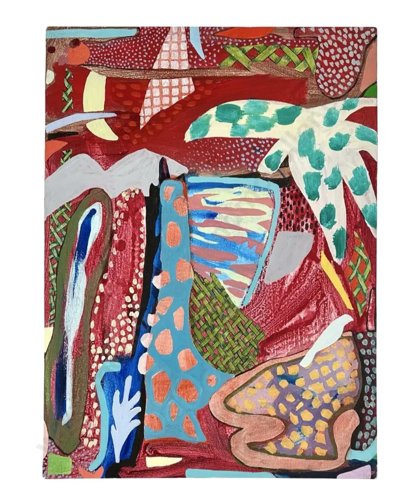 Rachael Dewhirst - Maronan, 2016, acrylic on canvas, 775x550mm Image 1++