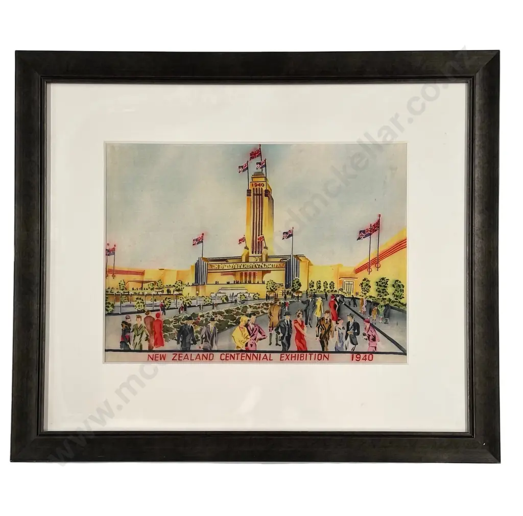 New Zealand Centennial Exhibition 1940, print on paper, 320x440mm Image 1++