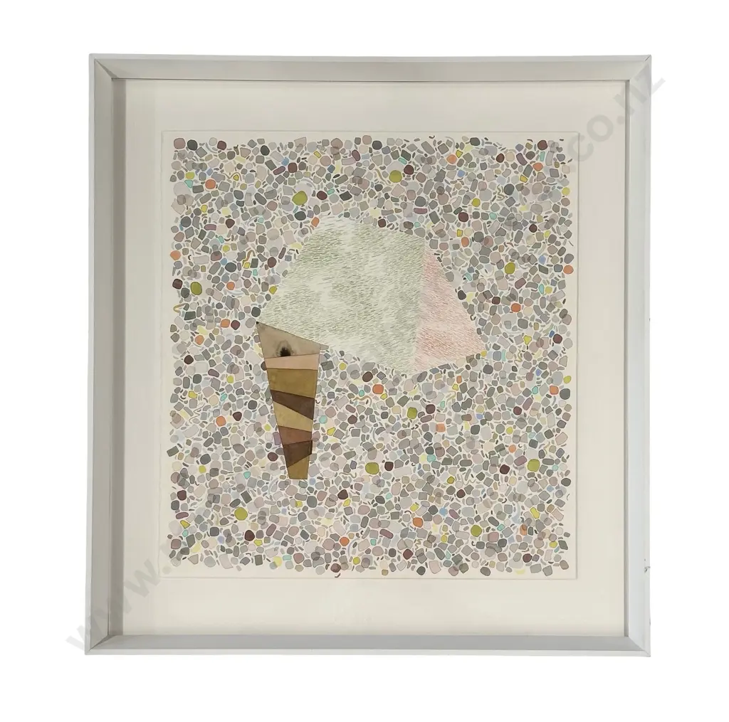 Amber Wilson - Brutalist Springs, 2012, acrylic on paper, 420x380mm Image 1++