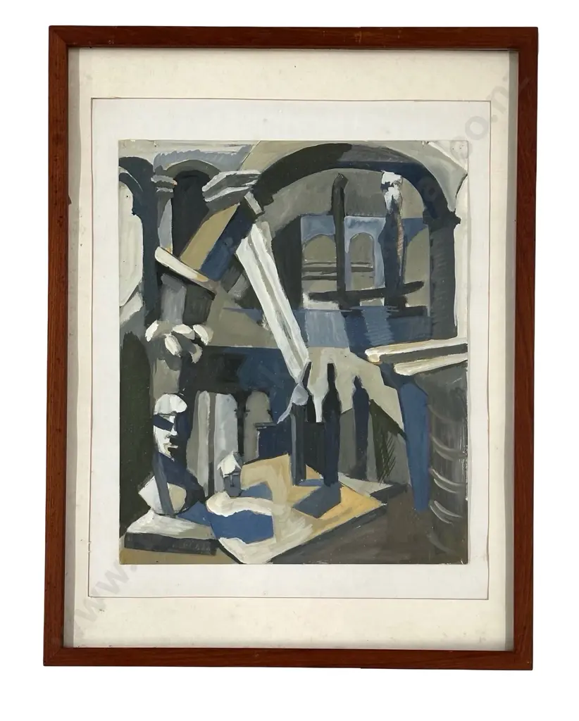 Mark Rossall - Untitled, Gouache on paper, 430x350mm Image 1++