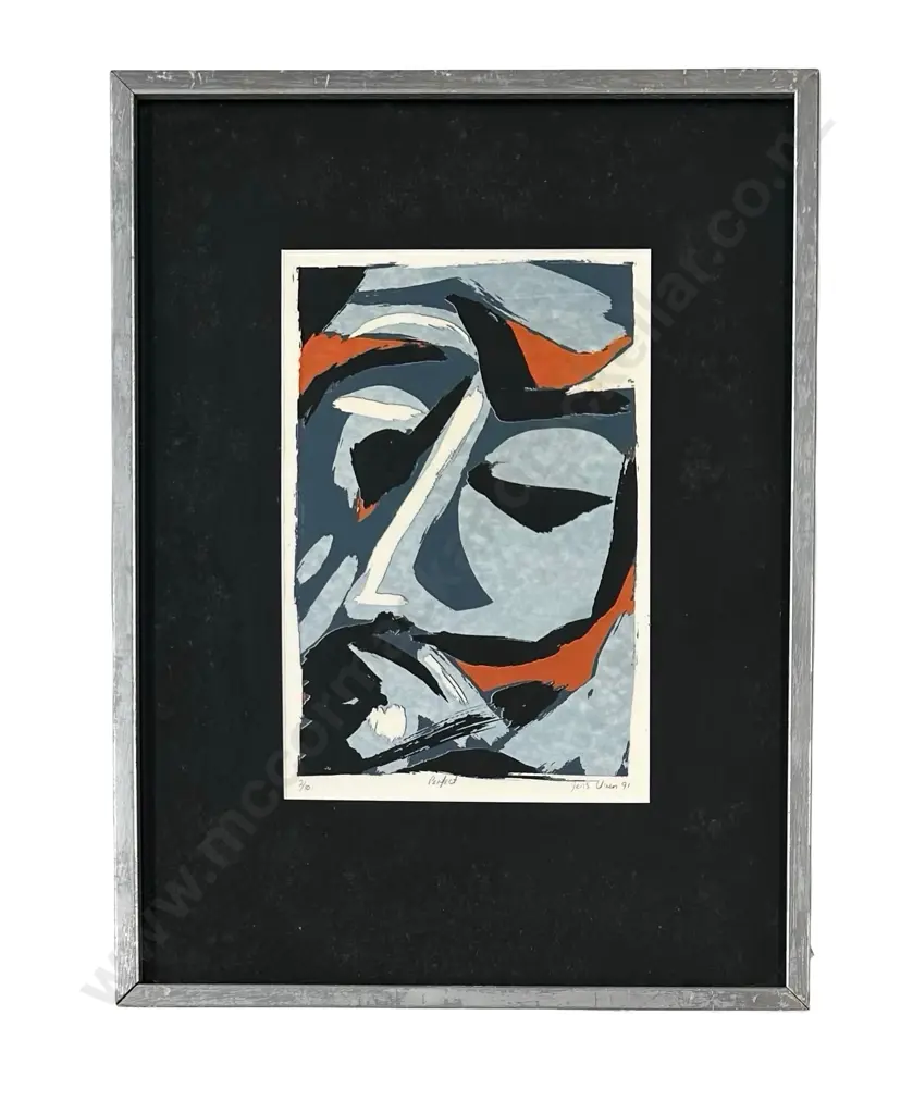 Jens Uren - Perfect, 1991, 2/10 silkscreen print on paper, 290x200mm Image 1++