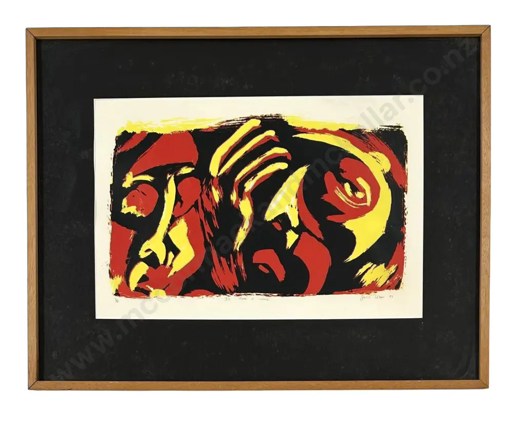 Jens Uren - Is There a Name, 1991, 3/10 work on paper, 300x450mm Image 1++