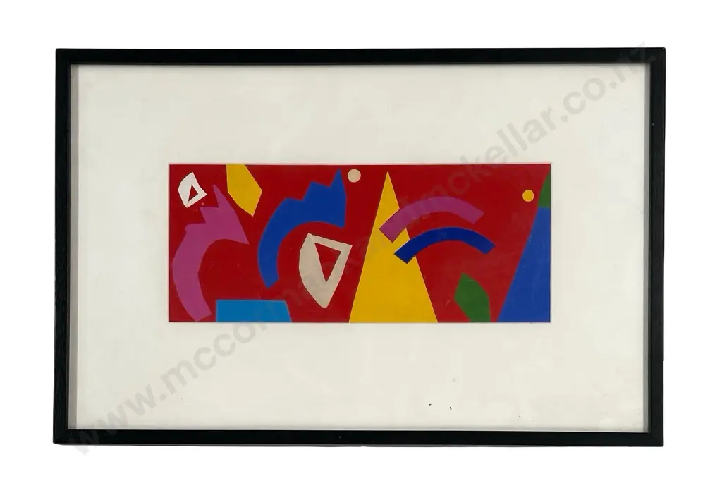 John Robinson - The Garden, collage, 140x340mm Image 1++