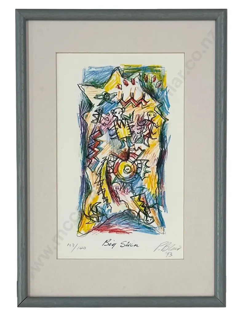 Philippa Blair - Big Skin, 103/140 lithograph, 1993, 240x150mm Image 1++