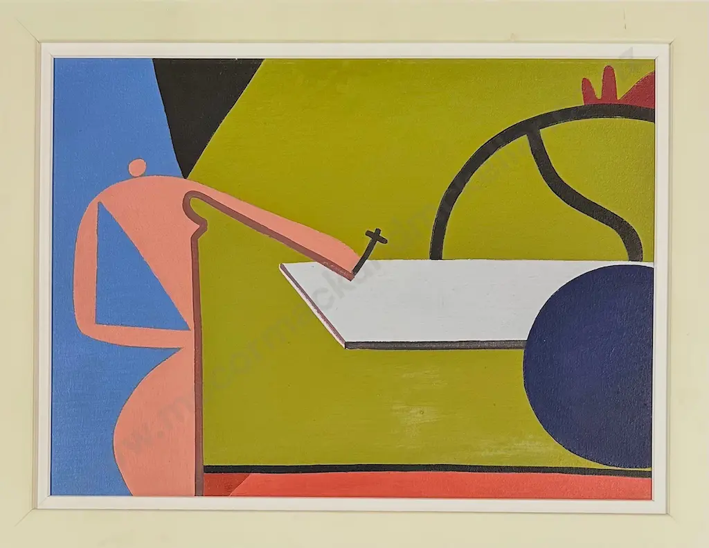 Eion Stevens - Exorcism (After Man Ray), 1997, oil on canvas, 455x625mm Image 1++