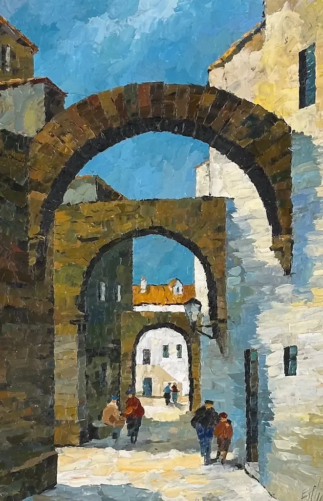 Tom Esplin - Ostium, oil on board, 380x260mm Image 1++