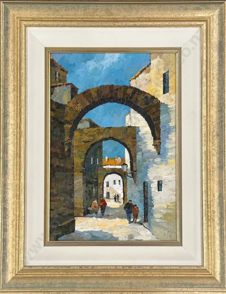 Tom Esplin - Ostium, oil on board, 380x260mm Image 1++