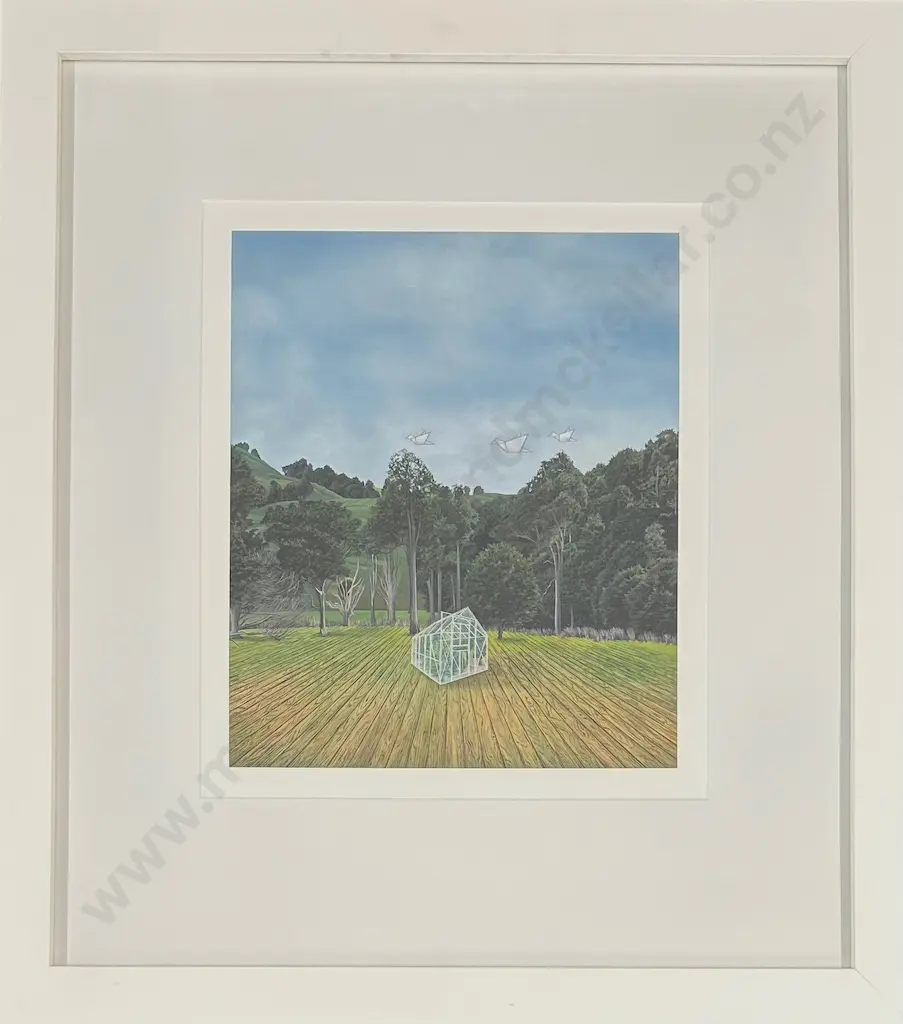 Candi Dentice - Transitions, 2014, oil on paper, 460x300mm Image 1++