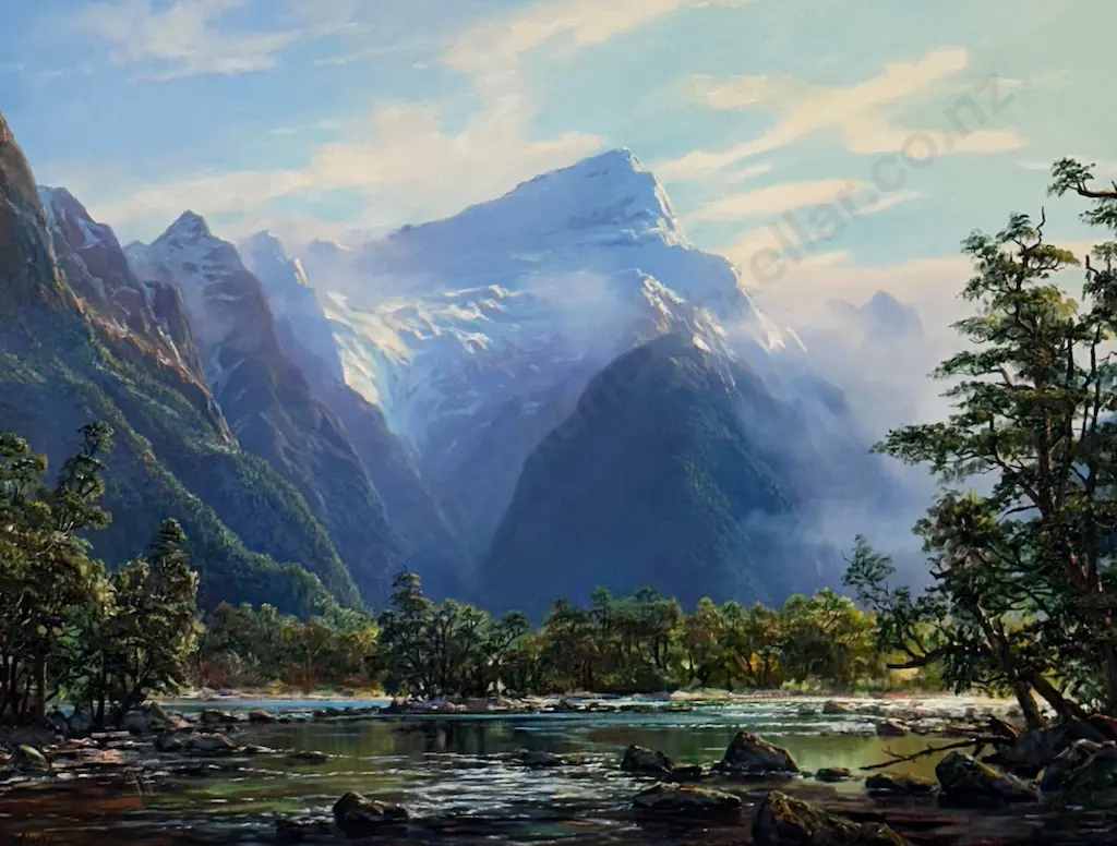 Ivan Clarke - Lady of the Snows, 2000, oil on canvas, 730x985mm Image 1++