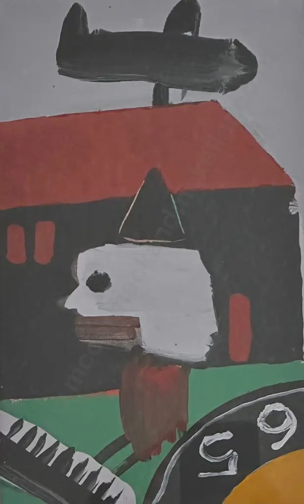 Eion Stevens - Perfect Pitch, acrylic on paper, 270x170mm Image 1++