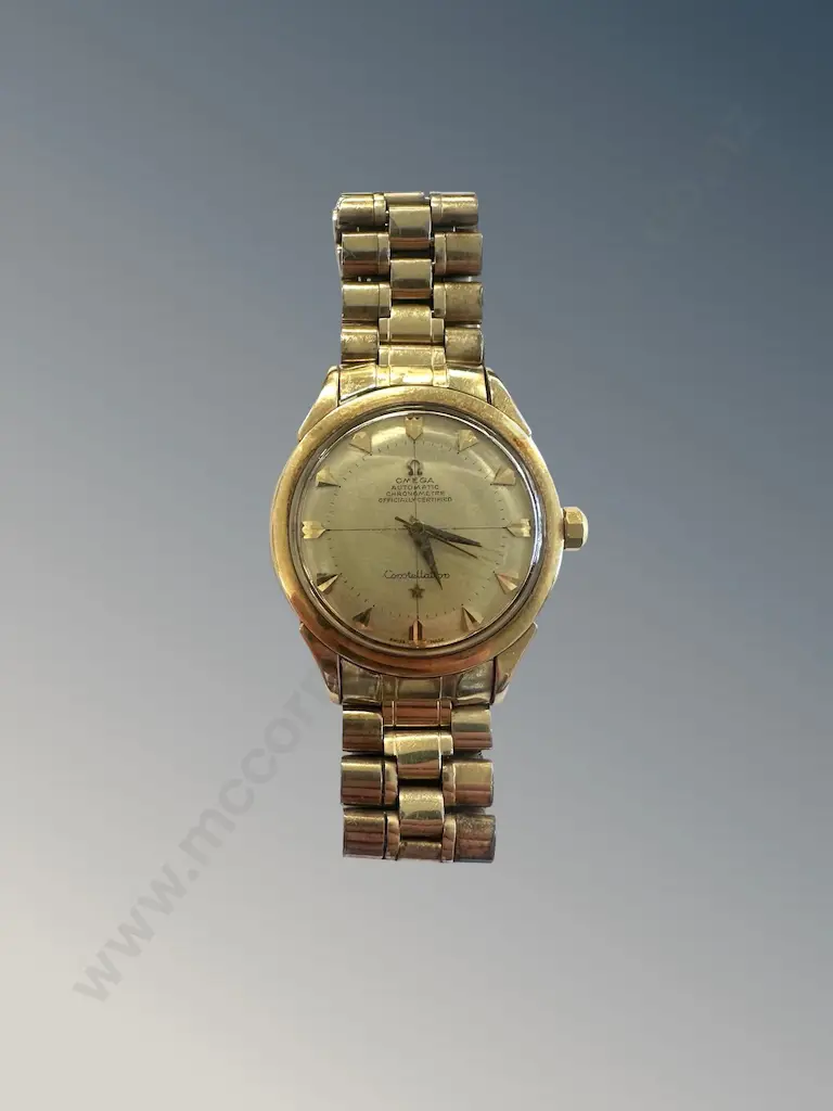 Omega Constellation Watch 1950 with 'Pie Pan' Dial and Chronometer Certified Movement Image 1++