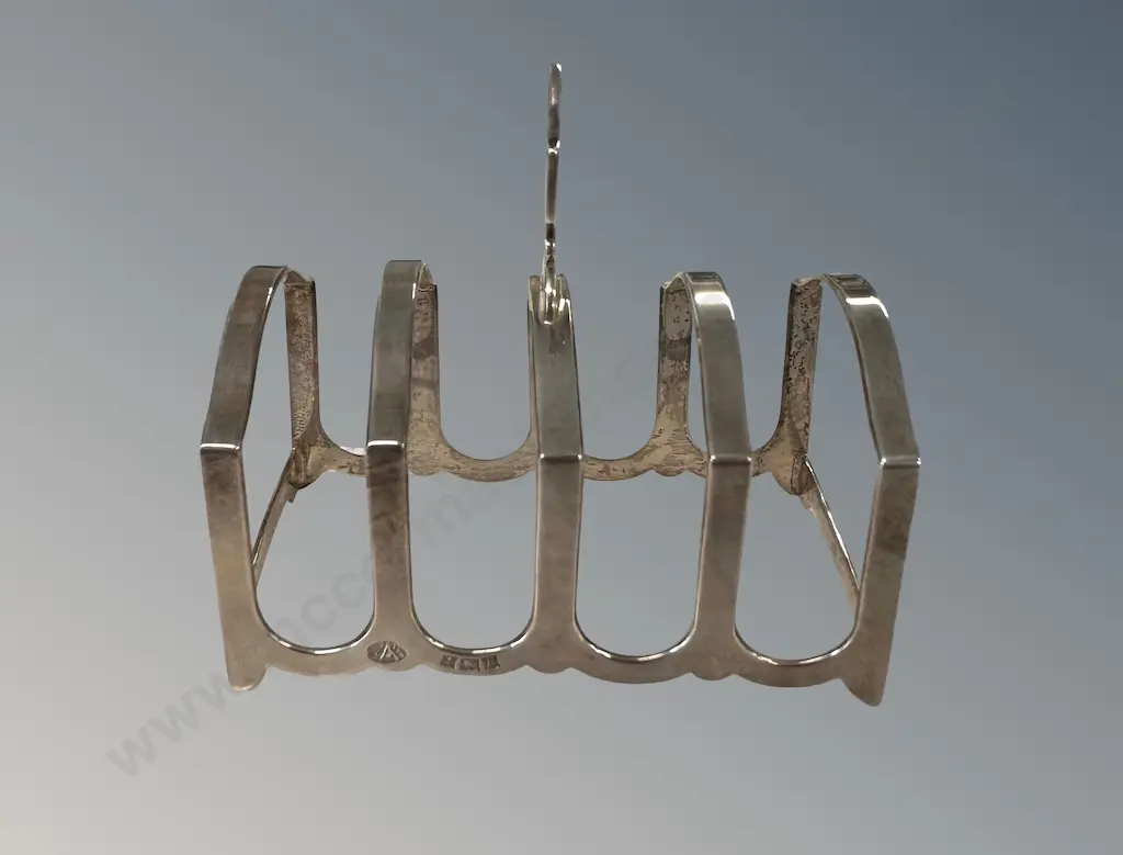 Sterling Silver Toast Rack, L7.5cm, TW35gms  Image 1++