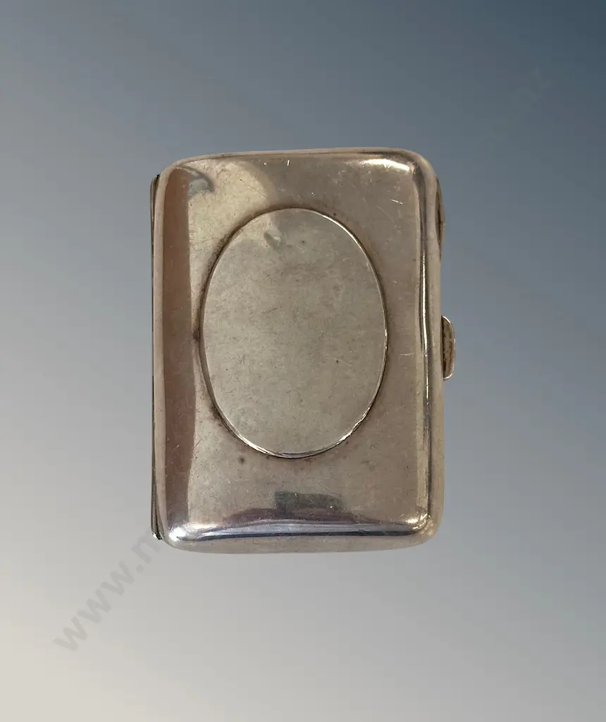 Sterling Silver Card Case, TW88gms Image 1++