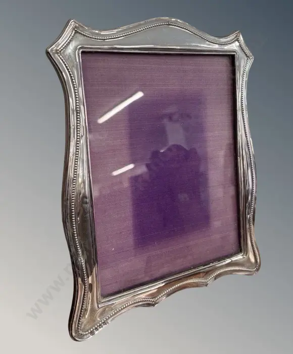 Large Sterling Silver Picture Frame. H25.5cm Image 1++