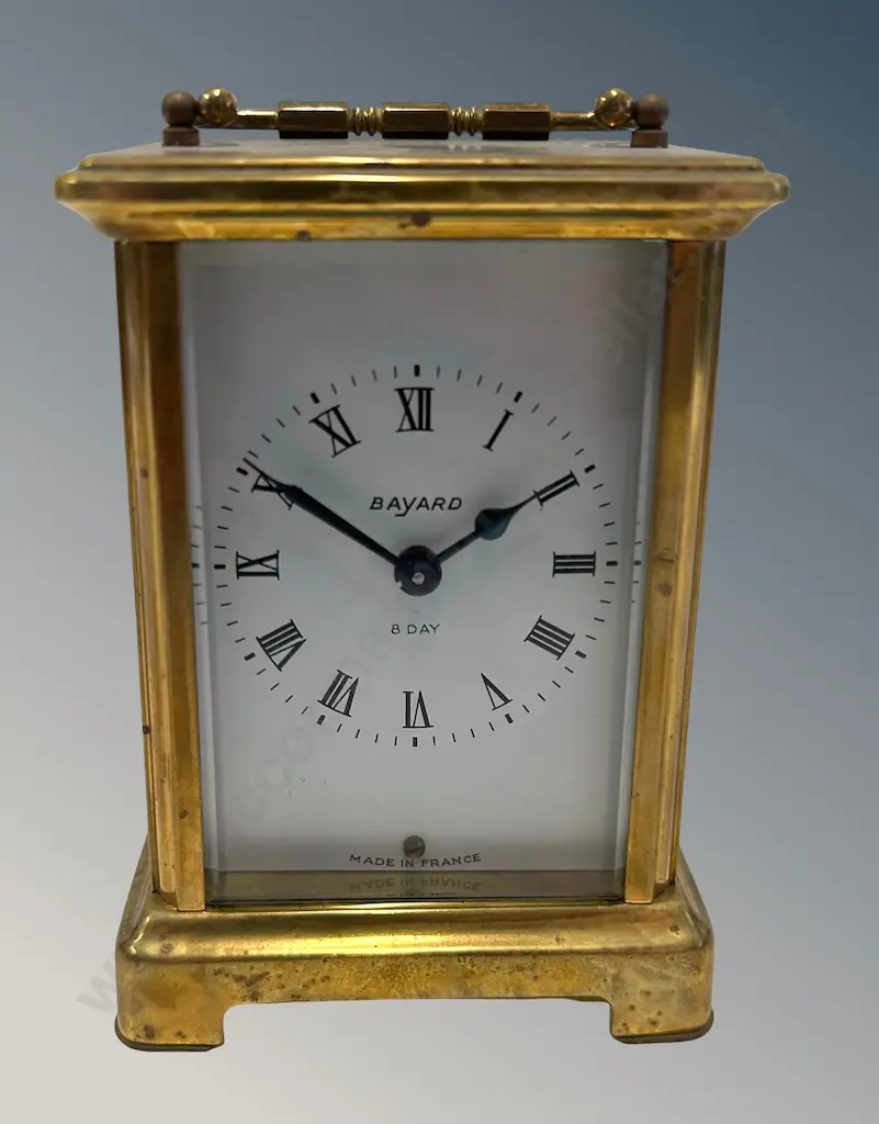 Bayard French Brass Carriage Clock, H11.5cm Image 1++