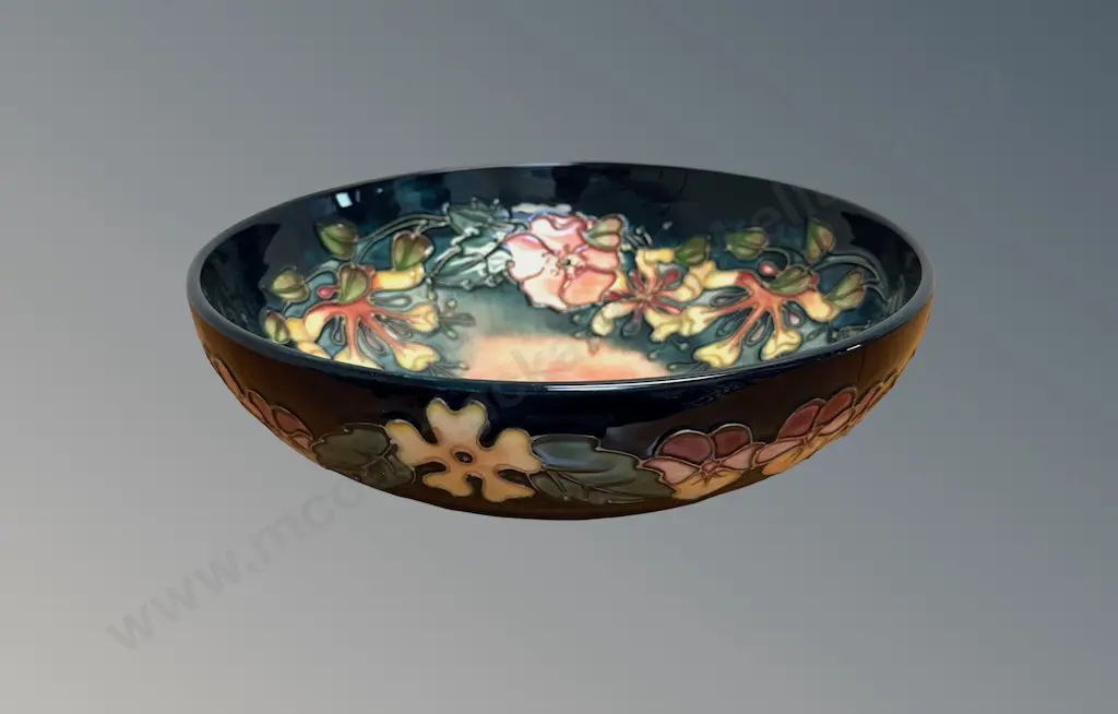 Moorcroft Oberon Bowl H9xD26cm Image 1++