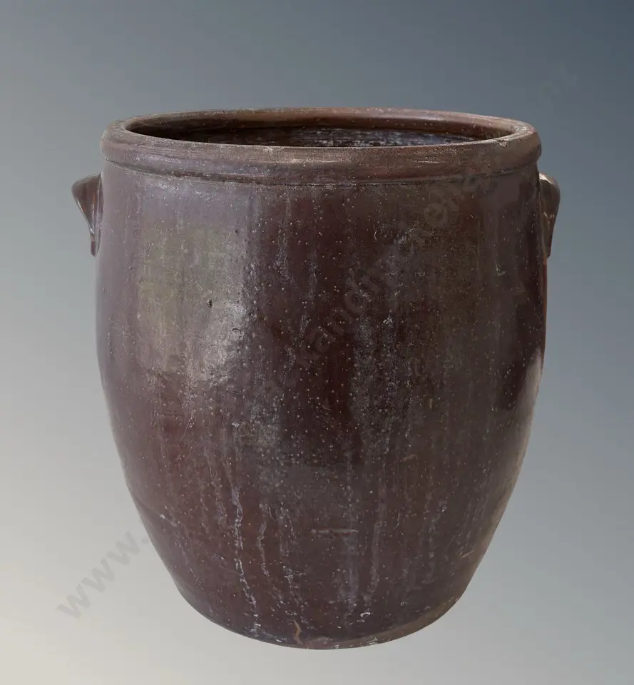 Stoneware Two Handled Crock H31.5cm Image 1++