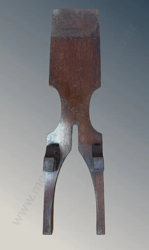 Antique Mahogany Boot Jack Image 1++