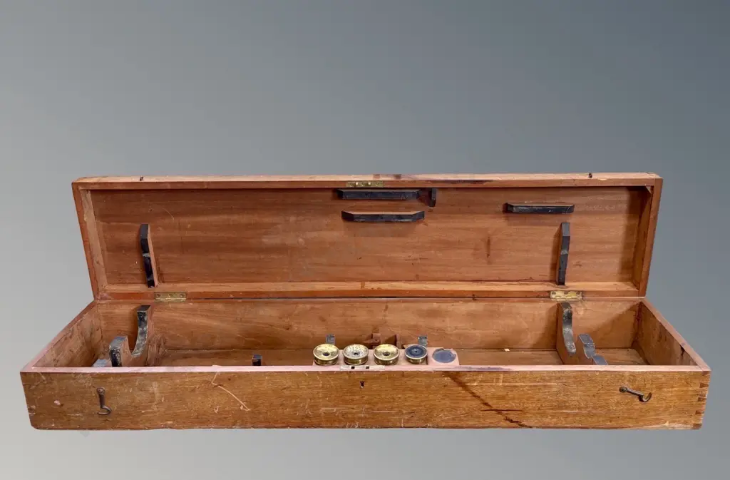 Large 4 inch Astronomical & Terrestrial Refractor, C19th Lancaster & Son Birmingham, Mahogany Case and Tripod, Image 1++