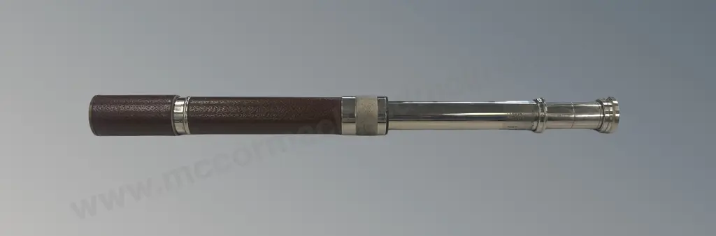 Refractor 1.5 inch W Ottway & Co 'Orion Spotter' Chrome & Leatherette Image 1++