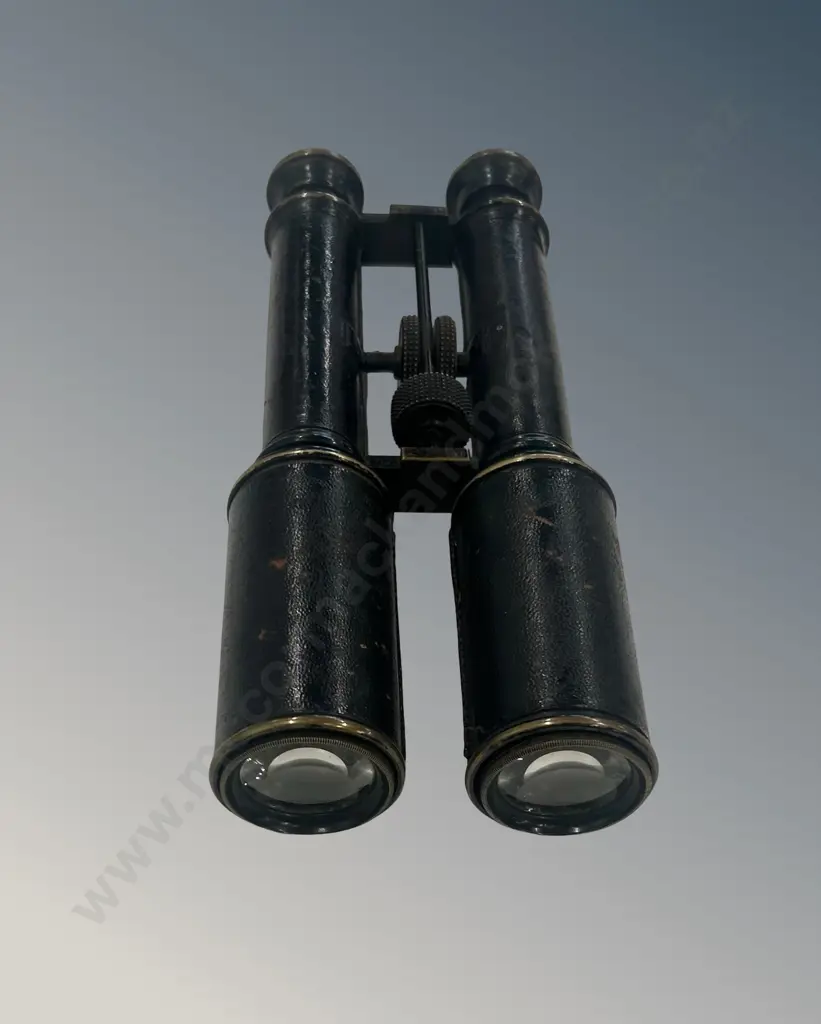 Double Telescope, Forerunner of Modern Prismatic Binoculars. Functional, Good Condition Image 1++