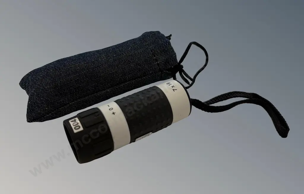 Miniature Monocular 7x18, with Travel Bag, Good Condition Image 1++