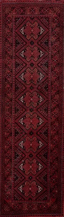Persian Runner - Red Tones, 210x53cm Image 1++