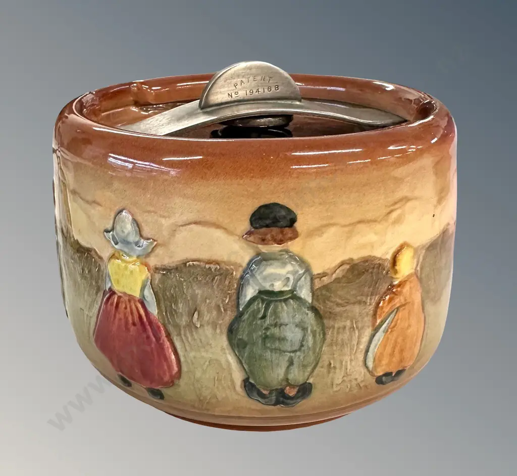 Royal Doulton Tobacco Jar, H19xD12cm Image 1++