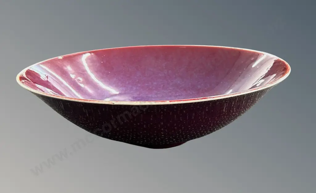 Neil Grant, NZ - Pottery Bowl, Dia33cm  Image 1++