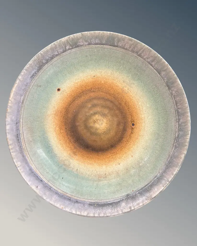 Unknown (Trevor Bayless, NZ?) - Pottery Plate, Dia32cm Image 1++