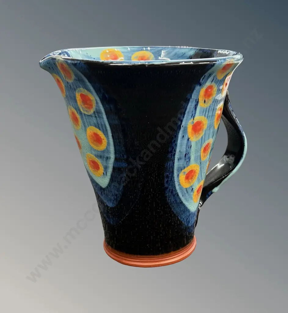 John Pollex, UK - Pottery Jug, H15.5cm Image 1++