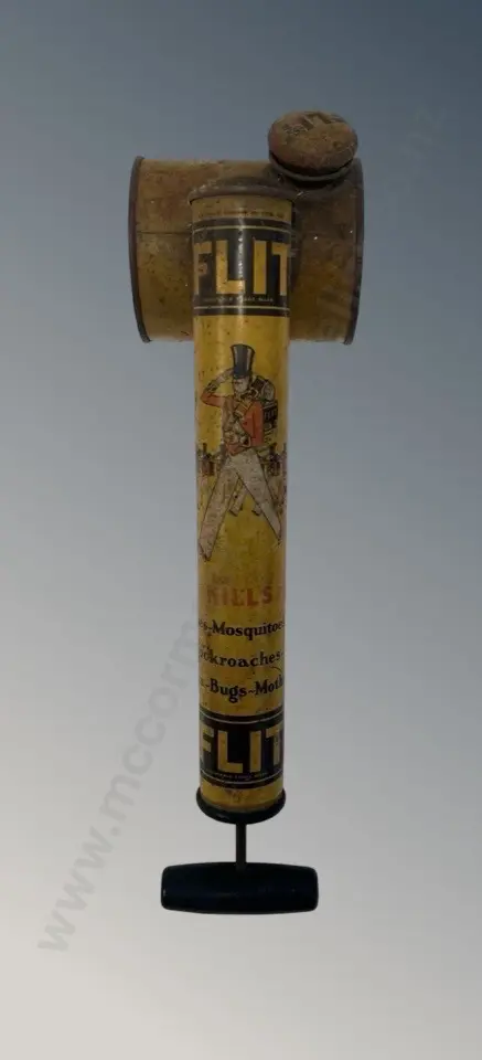 Early Tin Flit Mosquito Sprayer Image 1++