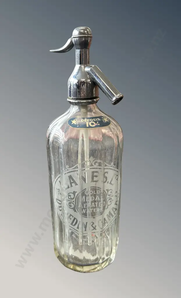 Soda Syphon - Lanes Ltd, Dunedin & Oamaru Image 1++