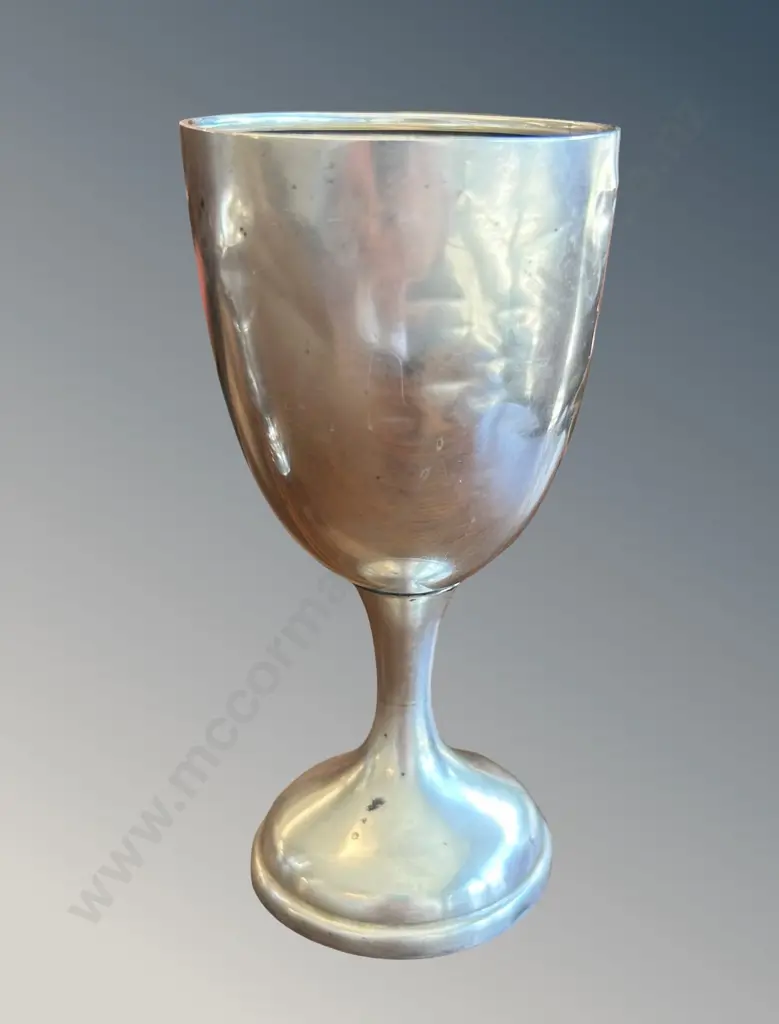 Sterling Silver Goblet, H14.5cm, TW105gms Image 1++