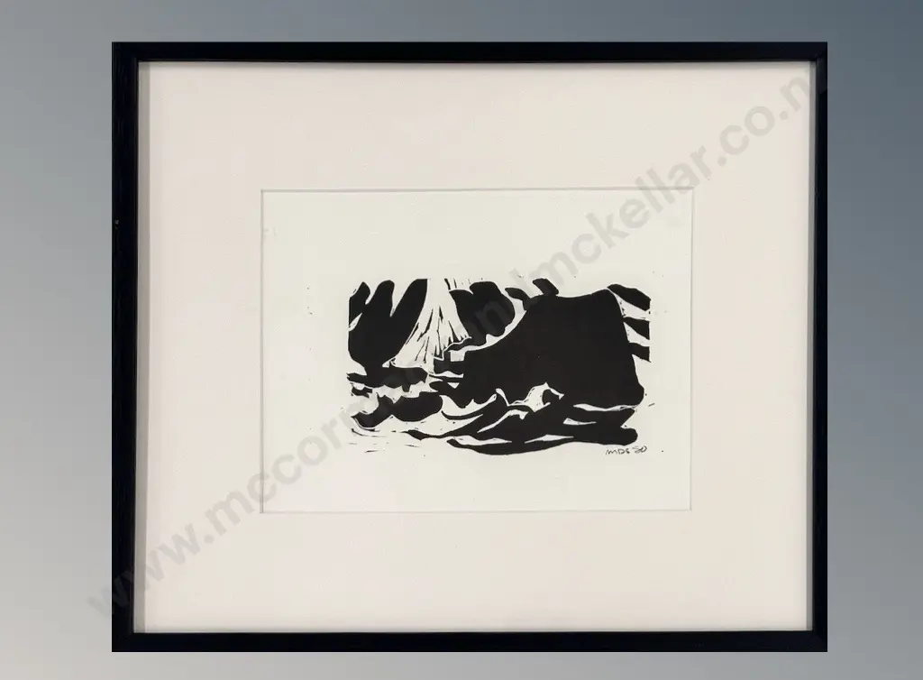 Michael Smither - Volcano Series, work on paper, 180x240mm Image 1++