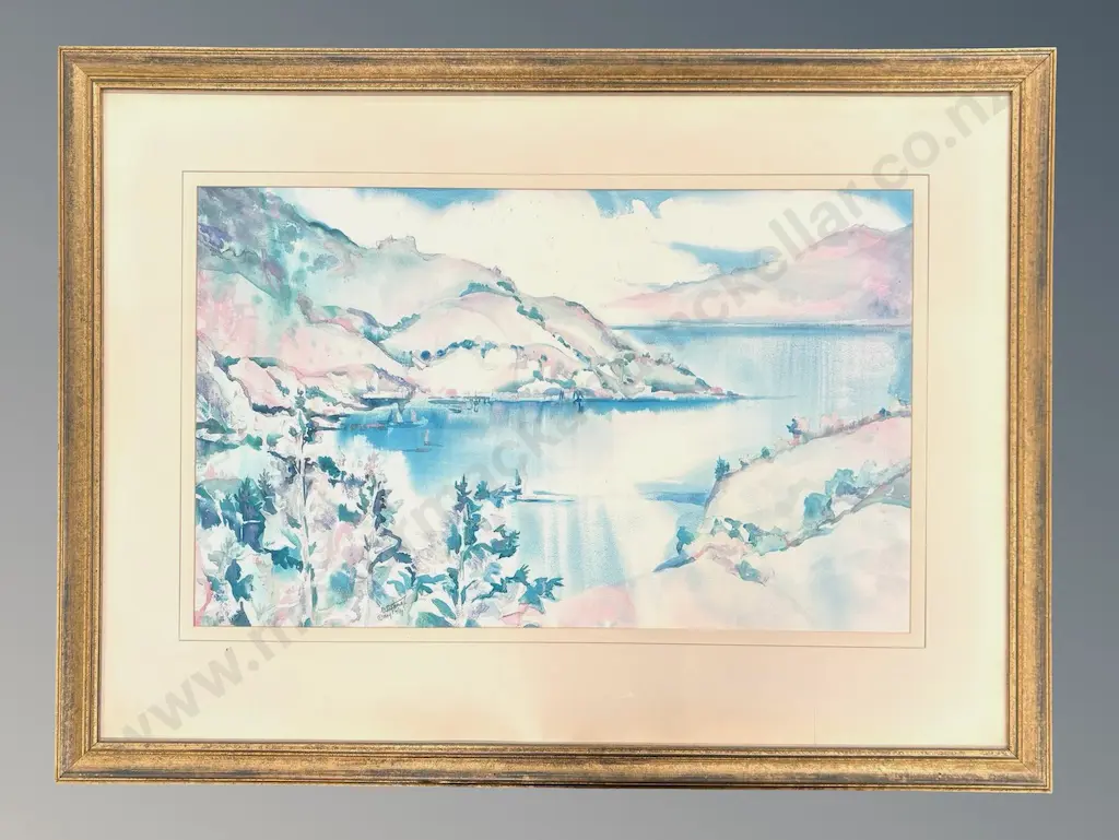 David Stephens - Lake and Mountains, 6/98 print on paper, 1994, 580x950mm Image 1++