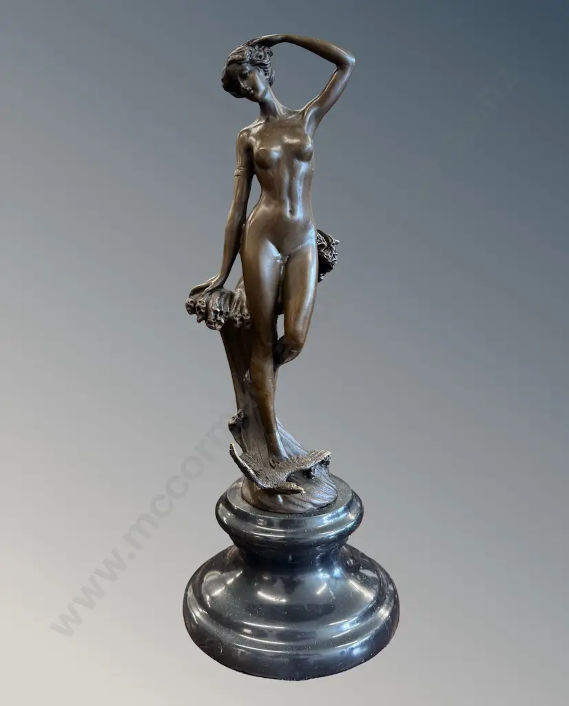 Bronze Figurine on base, H25cm EPA-031 Image 1++