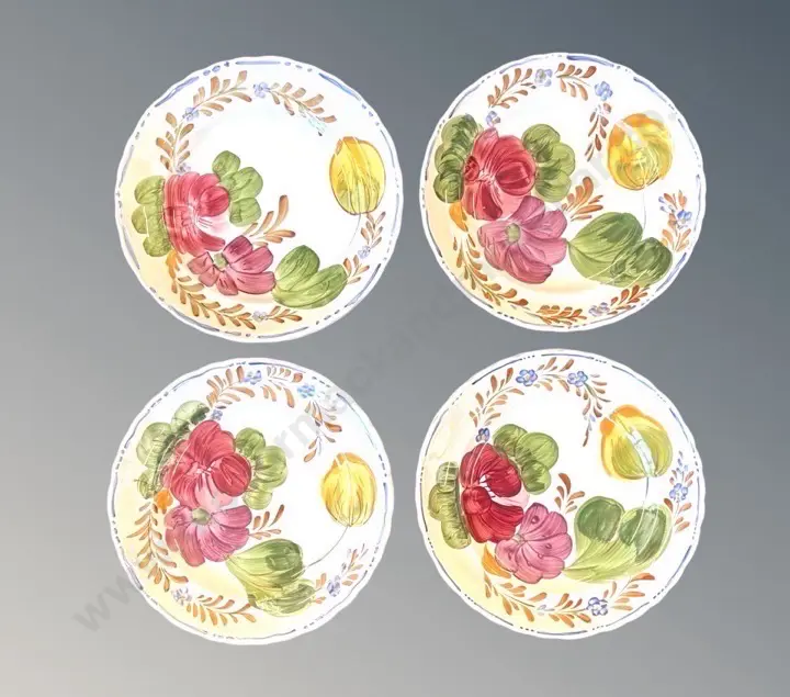 Set of Nine Belle Fiore Dinner Plates D25cm Image 1++
